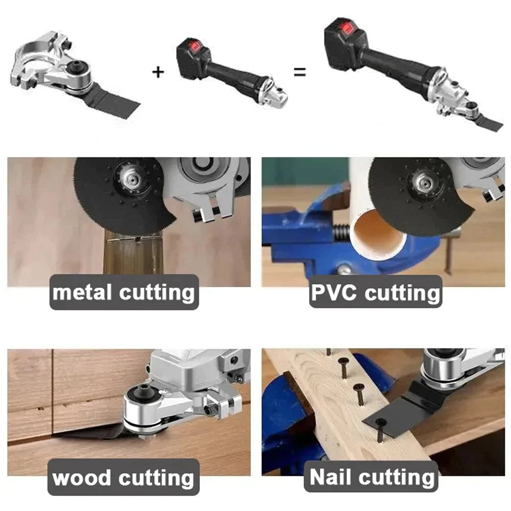Accesoriu universal pentru polizor unghiular - Convertor de tăiere, lustruire și șlefuire all-in-one