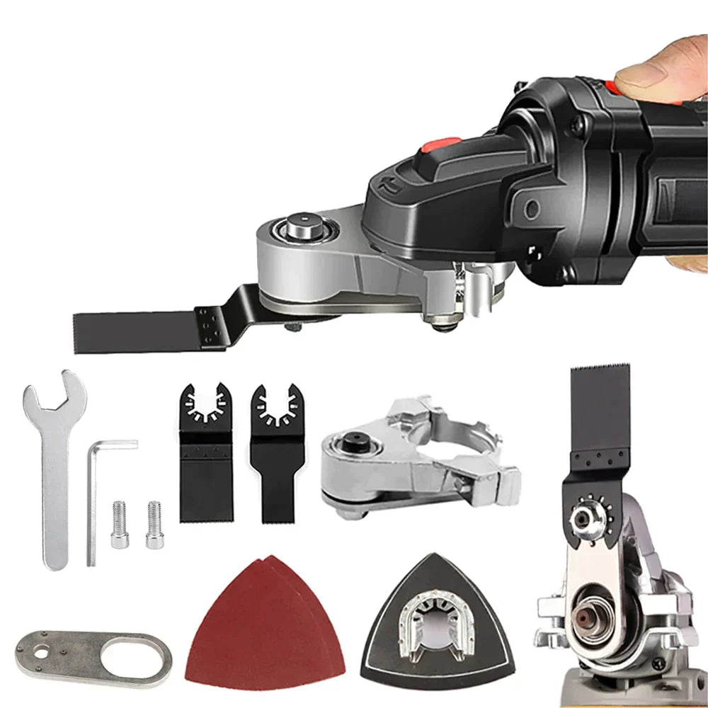 Accesoriu universal pentru polizor unghiular - Convertor de tăiere, lustruire și șlefuire all-in-one